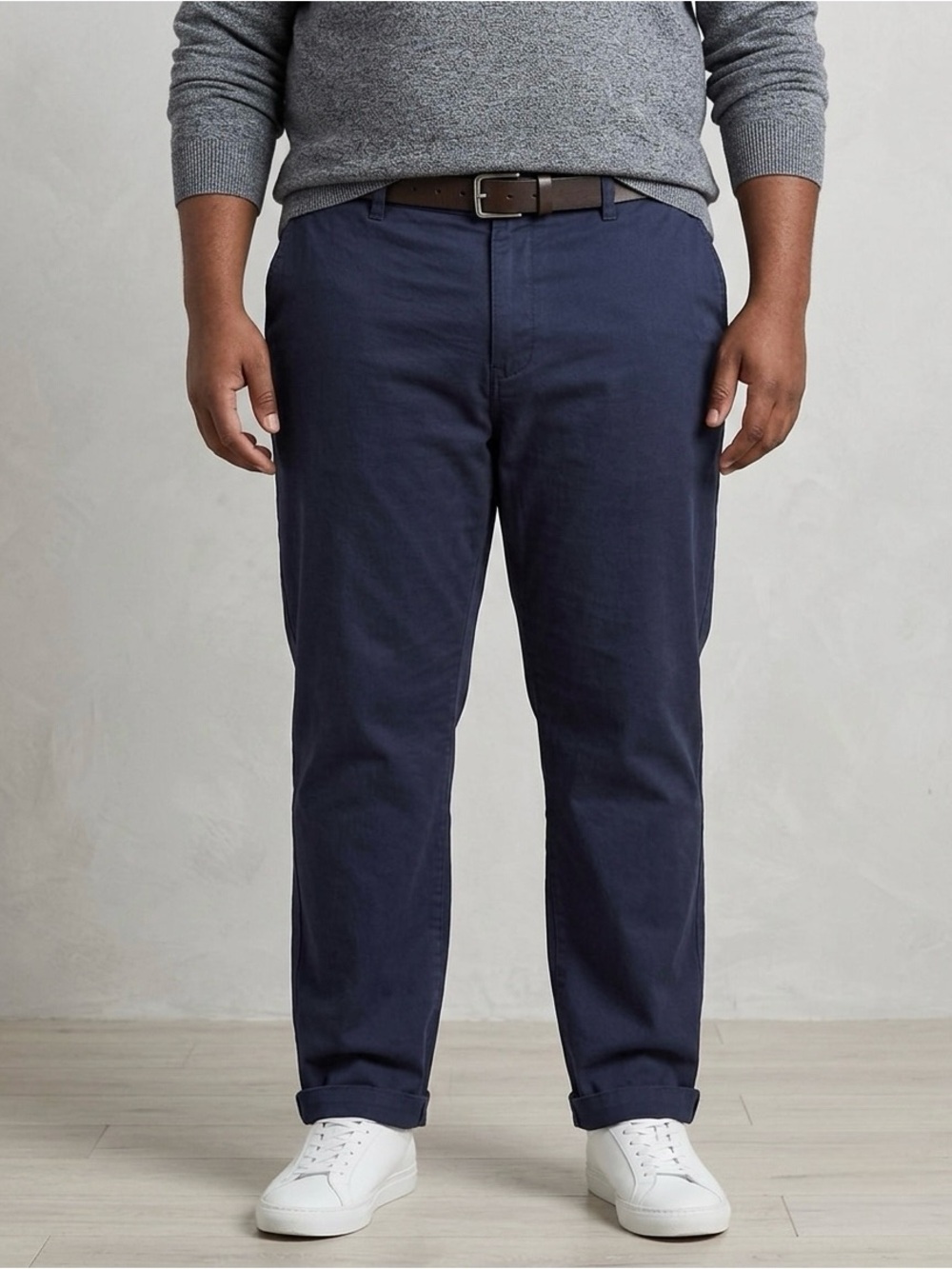 Tailor Vintage Navy Blue Chinos